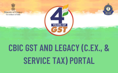 CBIC's Portal for GST and legacy taxpayers