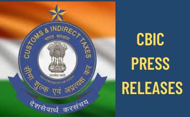 CBIC updates on GST